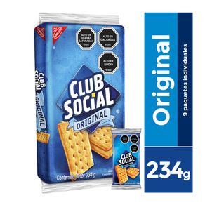 GALLETA CLUB SOCIAL ORIGINAL234 GRS               